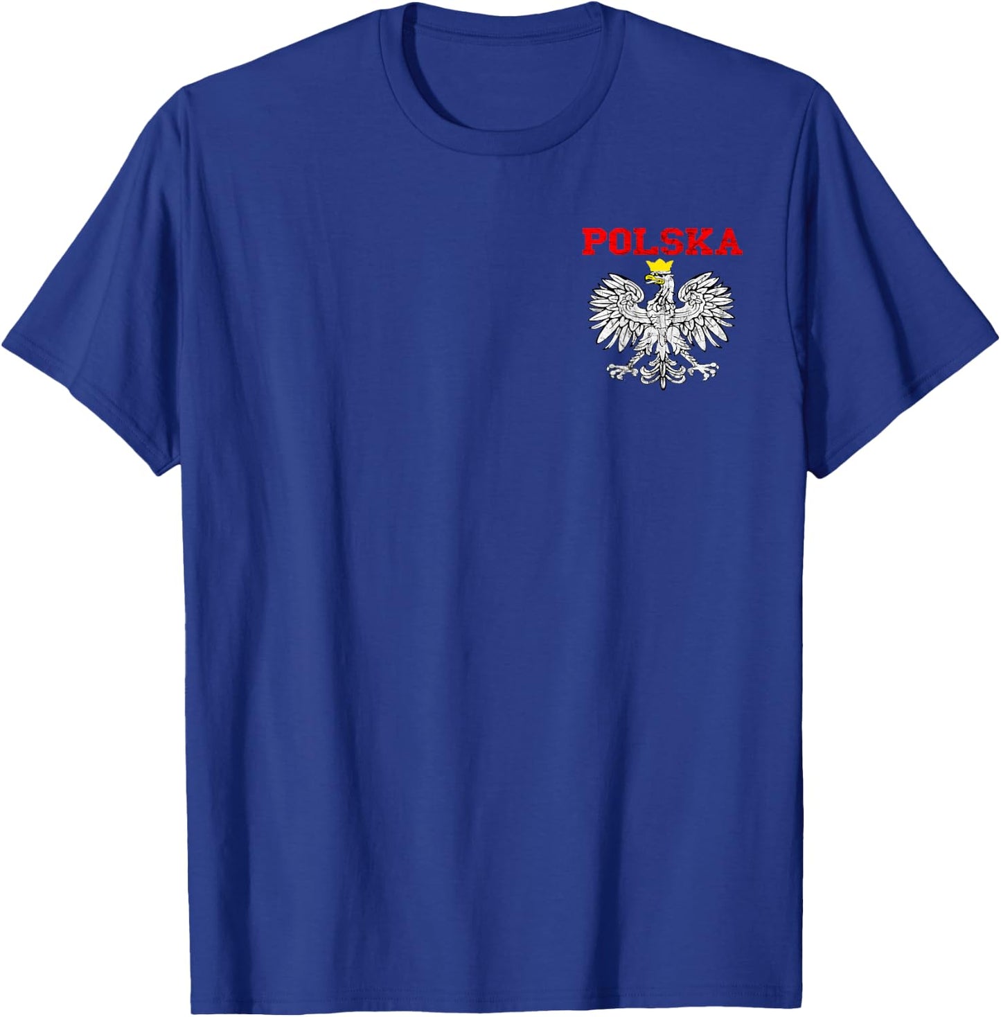 Polska Polish Eagle Poland Flag Polish Pride Polska Poland T-Shirt - T-Shirt | Royal