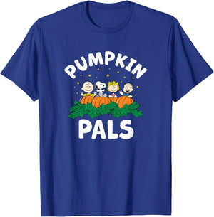 Peanuts - Halloween - Pumpkin Pals T-Shirt - T-Shirt | Royal