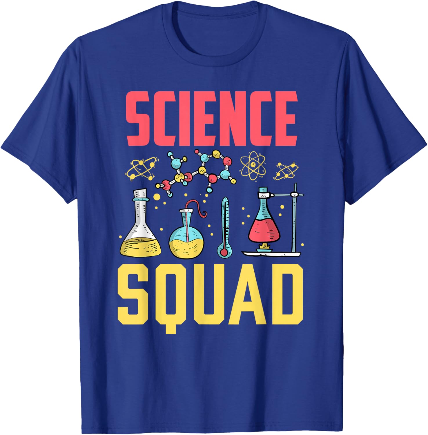 Science Squad Researcher Job Scientist Research T-Shirt - T-Shirt | Royal