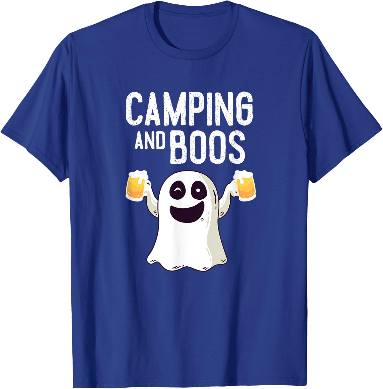 Camping and Boos Camping Halloween Costume Women T-Shirt - T-Shirt | Royal