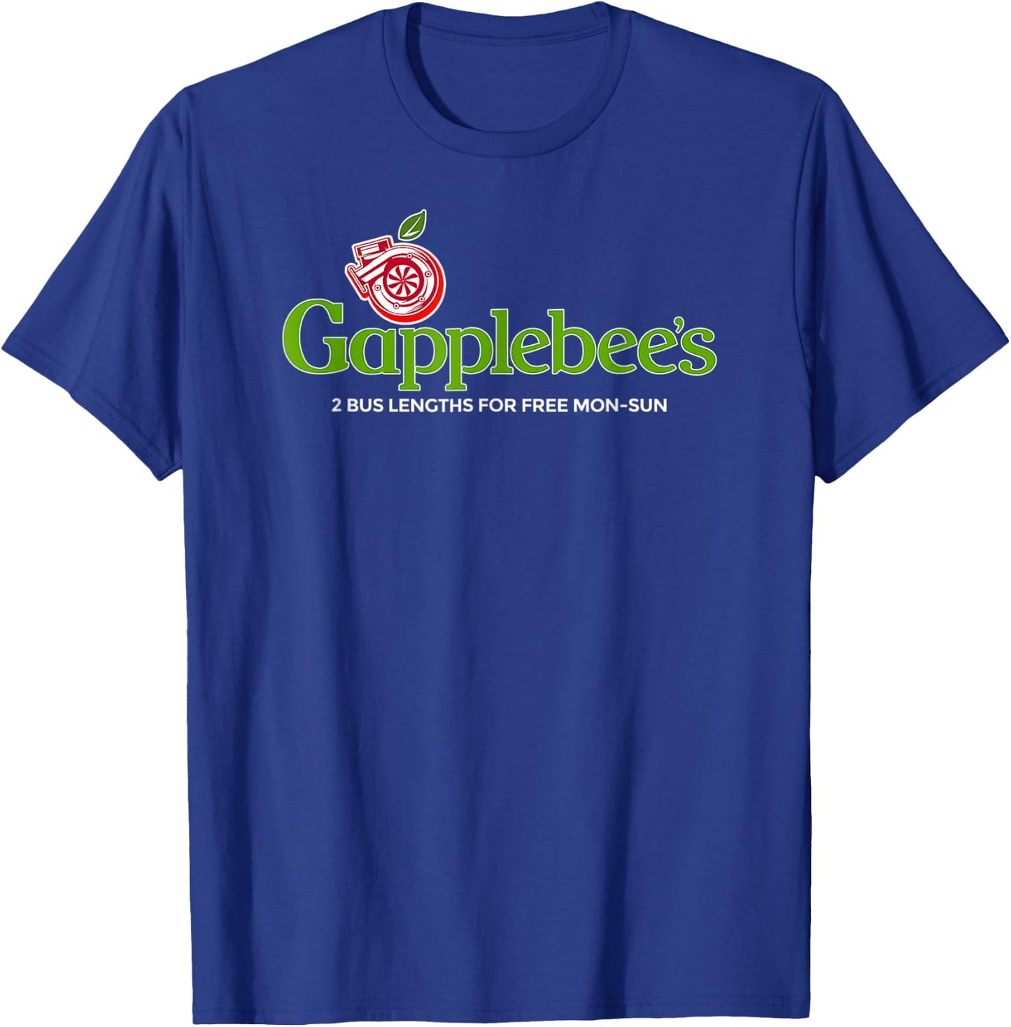 Gapplebees Drag Racing Gapped American Muscle T-Shirt - T-Shirt | Royal