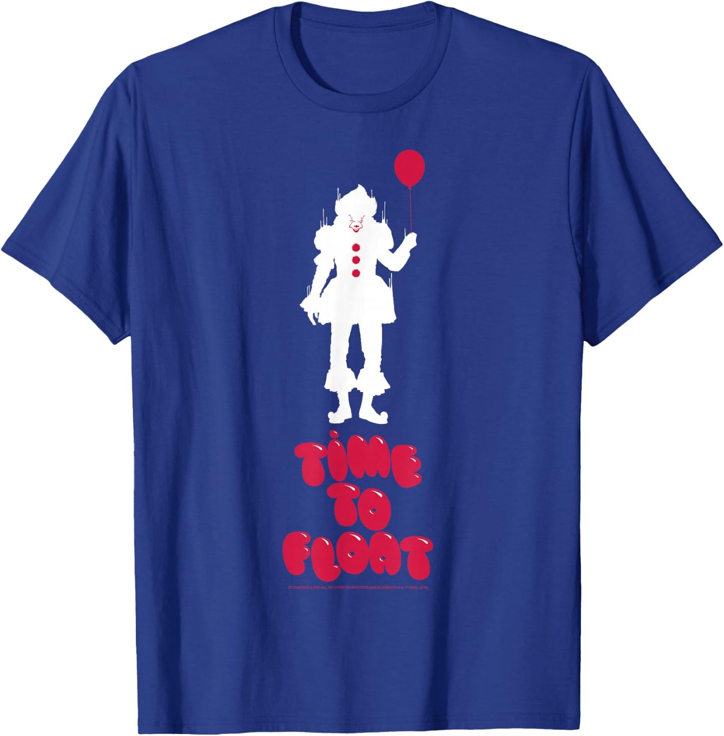 IT: Chapter Two Pennywise Balloon Silhouette Poster T-Shirt - T-Shirt | Royal
