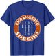 Save The Manuals Stick Shift Car Lover T-Shirt - T-Shirt | Royal