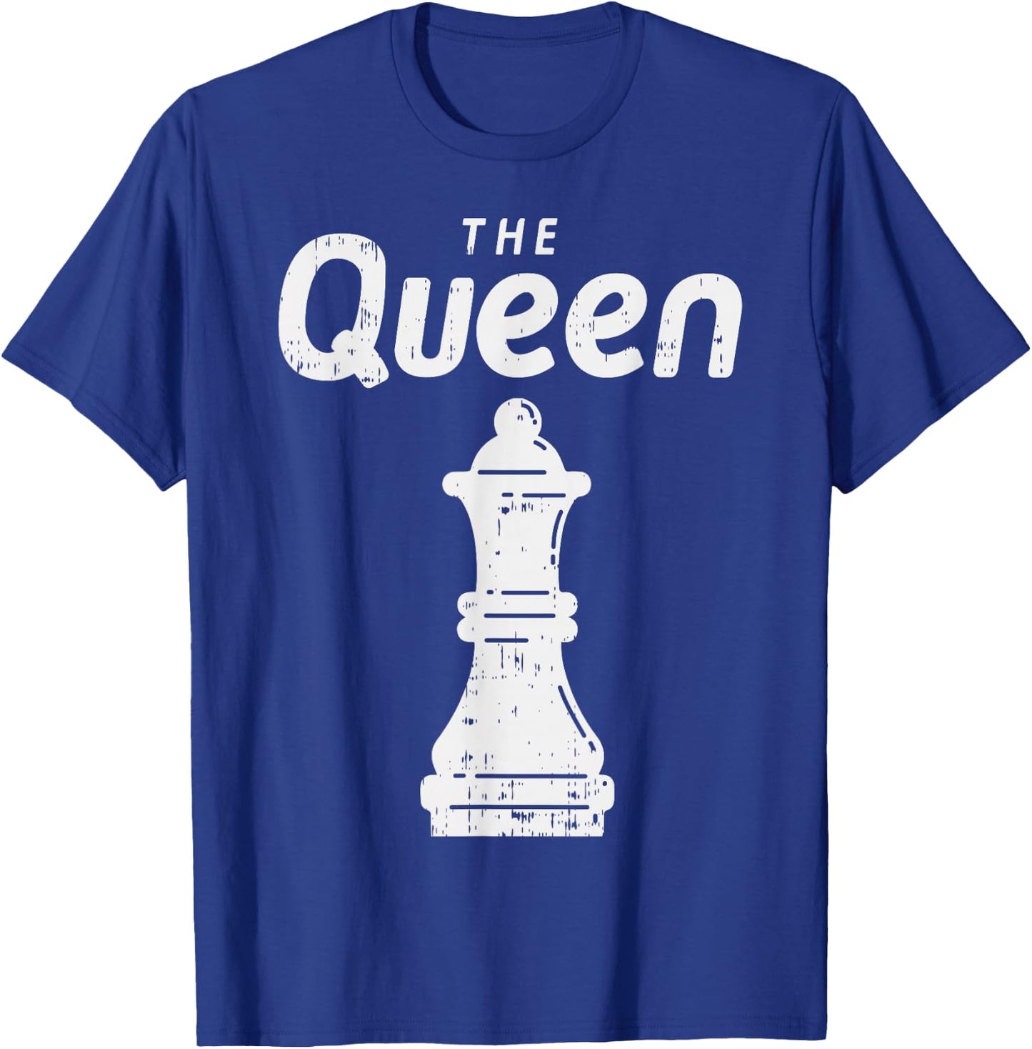 Chess Piece The Queen Shirt Halloween Matching Costume T-Shirt - T-Shirt | Royal