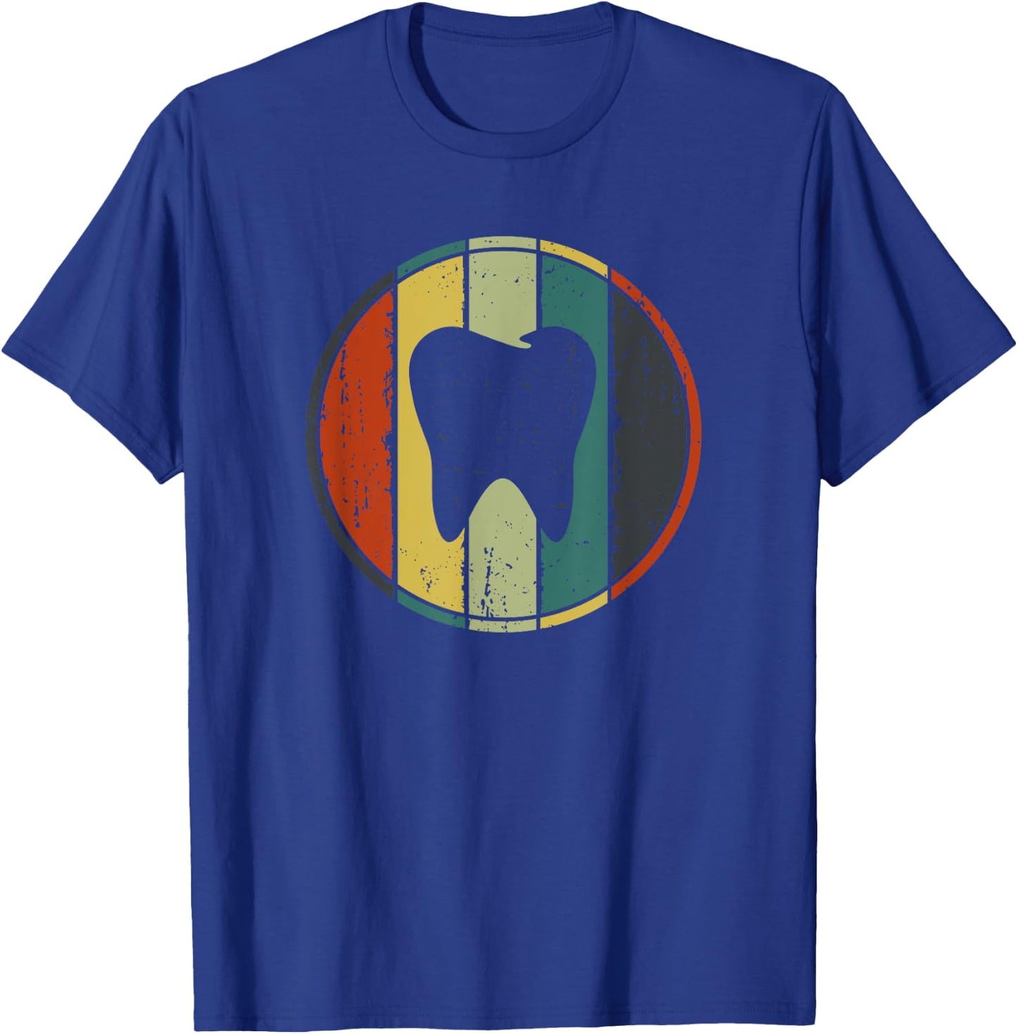 Cute Teeth Art Women Dental Hygienist Assistant T-Shirt - T-Shirt | Royal