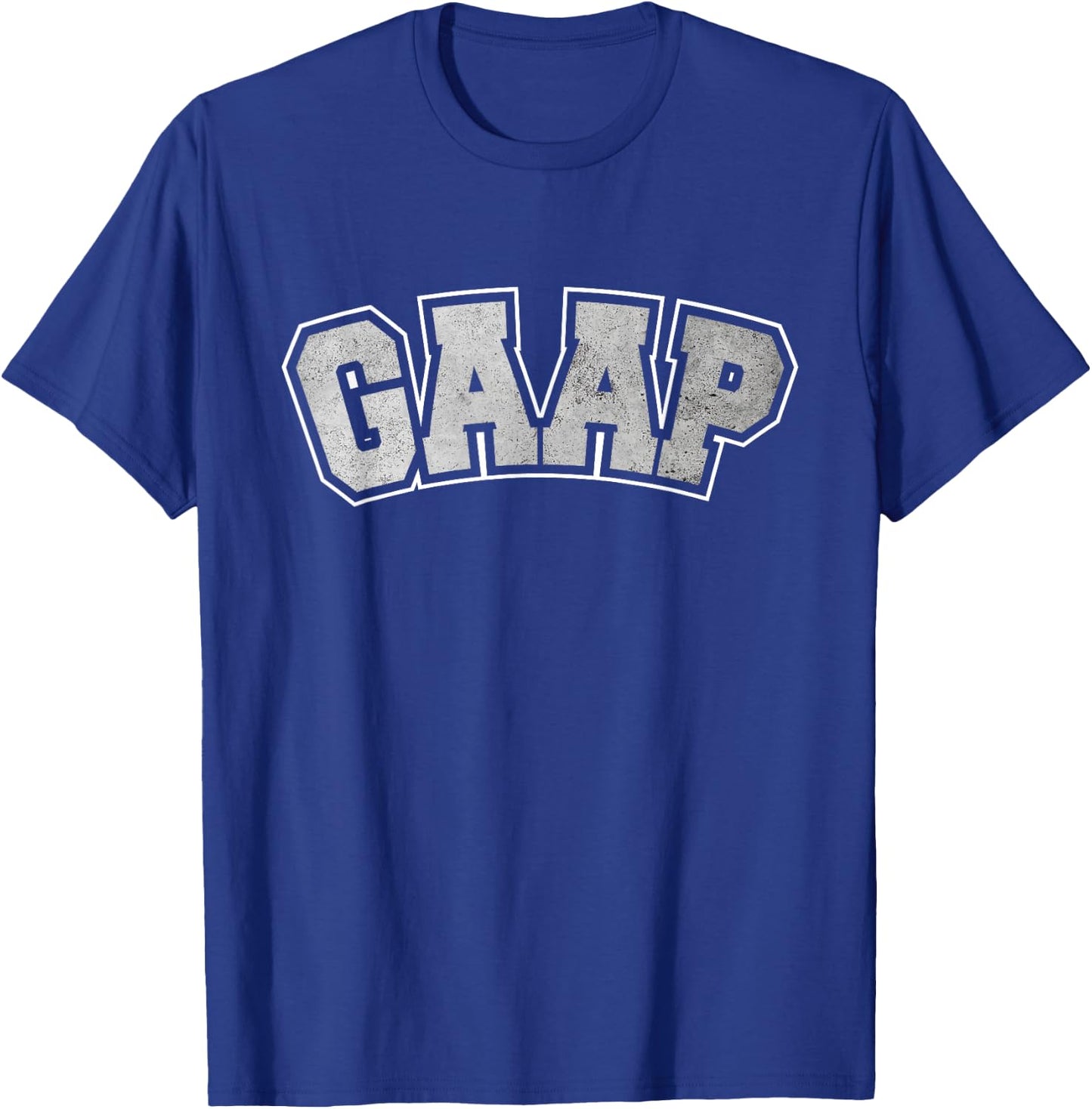 GAAP - Tax Auditor Bookkeeper Accountant Financial Analyst T-Shirt - T-Shirt | Royal