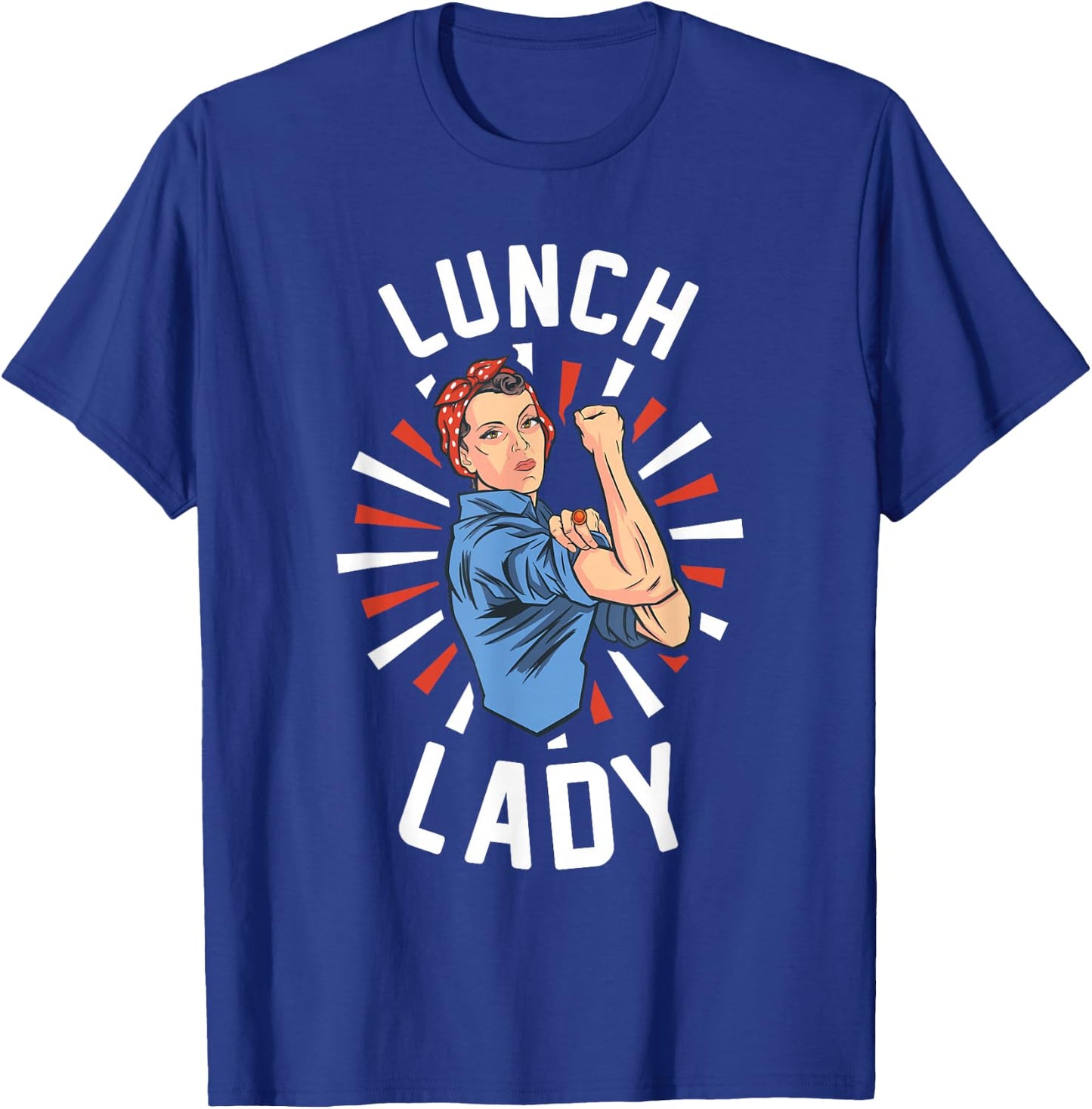 Cafeteria Employee - School Canteen T-Shirt - T-Shirt | Royal