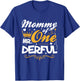Mommy of Mr Onederful 1st Birthday One-Derful Matching T-Shirt - T-Shirt | Royal