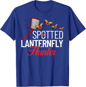 Spotted Lanternfly Trap Insect Spray Lantern Fly T-Shirt - T-Shirt | Royal