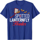 Spotted Lanternfly Trap Insect Spray Lantern Fly T-Shirt - T-Shirt | Royal