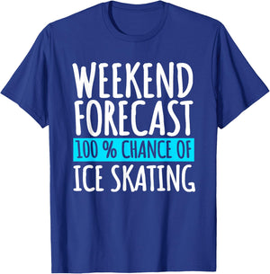 Ice Skating Coach Figure Skater Skates Sport T-Shirt - T-Shirt | Royal