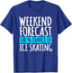 Ice Skating Coach Figure Skater Skates Sport T-Shirt - T-Shirt | Royal