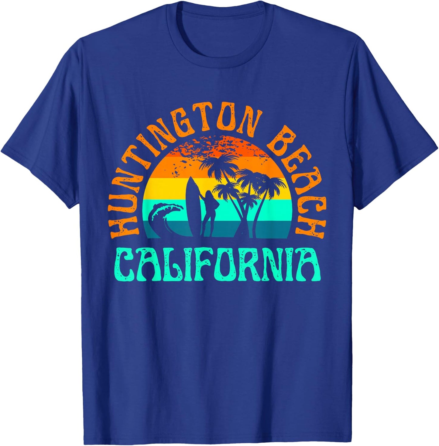 Huntington Beach T-Shirt - T-Shirt | Royal
