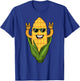 Funny Corn Design Women Sweet Corn On The Cob Lovers T-Shirt - T-Shirt | Royal