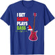Gift Bass Guitar Player - Cool Santa Christmas T-Shirt - T-Shirt | Royal