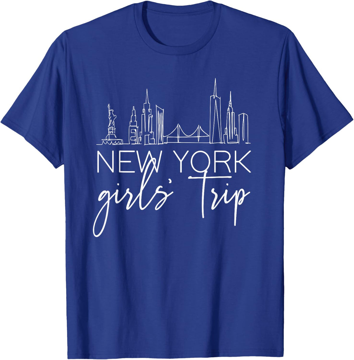 New York City Girl's Weekend Trip with Girlfriend and Sister T-Shirt - T-Shirt | Royal