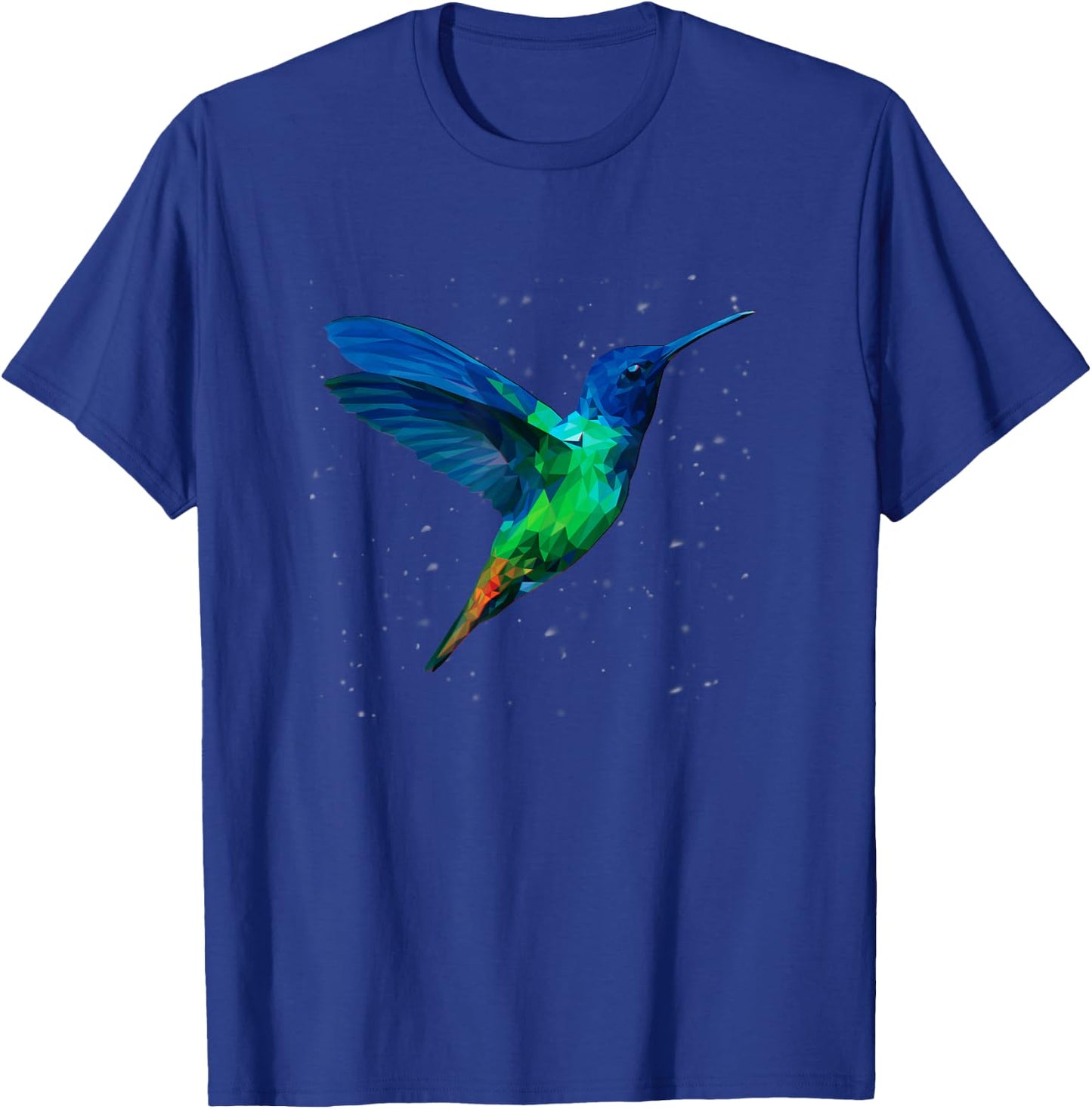 Hummingbird illustration bird T-Shirt - T-Shirt | Royal