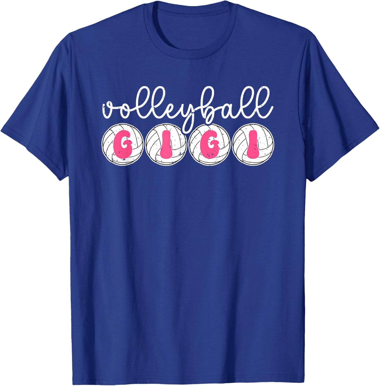 Volleyball Gigi Proud Gigi Of A Volleyball Player Gigi T-Shirt - T-Shirt | Royal