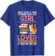 Once Upon a Time Girl Who Really Loved Books & Cat Reading T-Shirt - T-Shirt | Royal