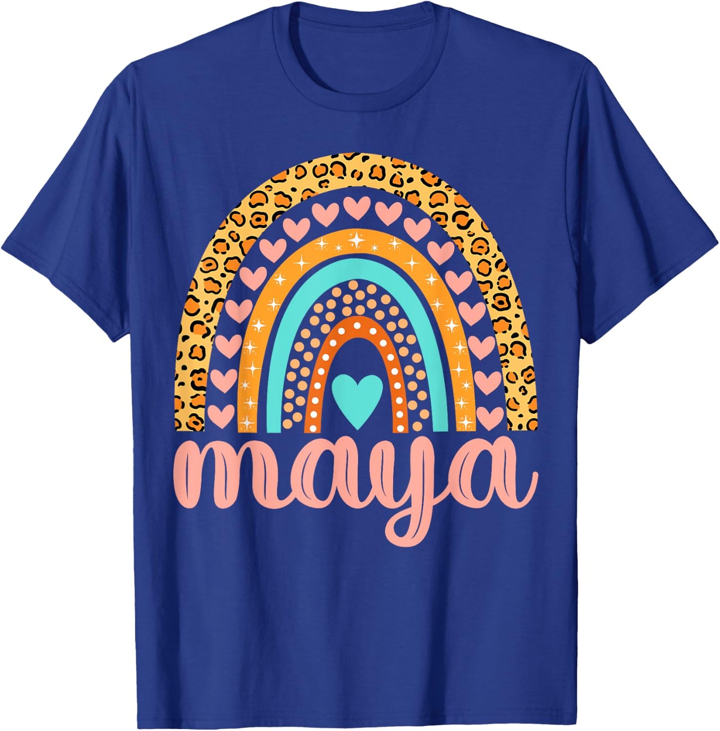 Maya Maya Name Birthday Shirt Gift T-Shirt - T-Shirt | Royal