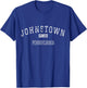 Johnstown Pennsylvania Vintage - Black, Small, Short Sleeve, , Classic Fit, Polyester, Vintage PA Souvenir T-Shirt - T-Shirt | Royal