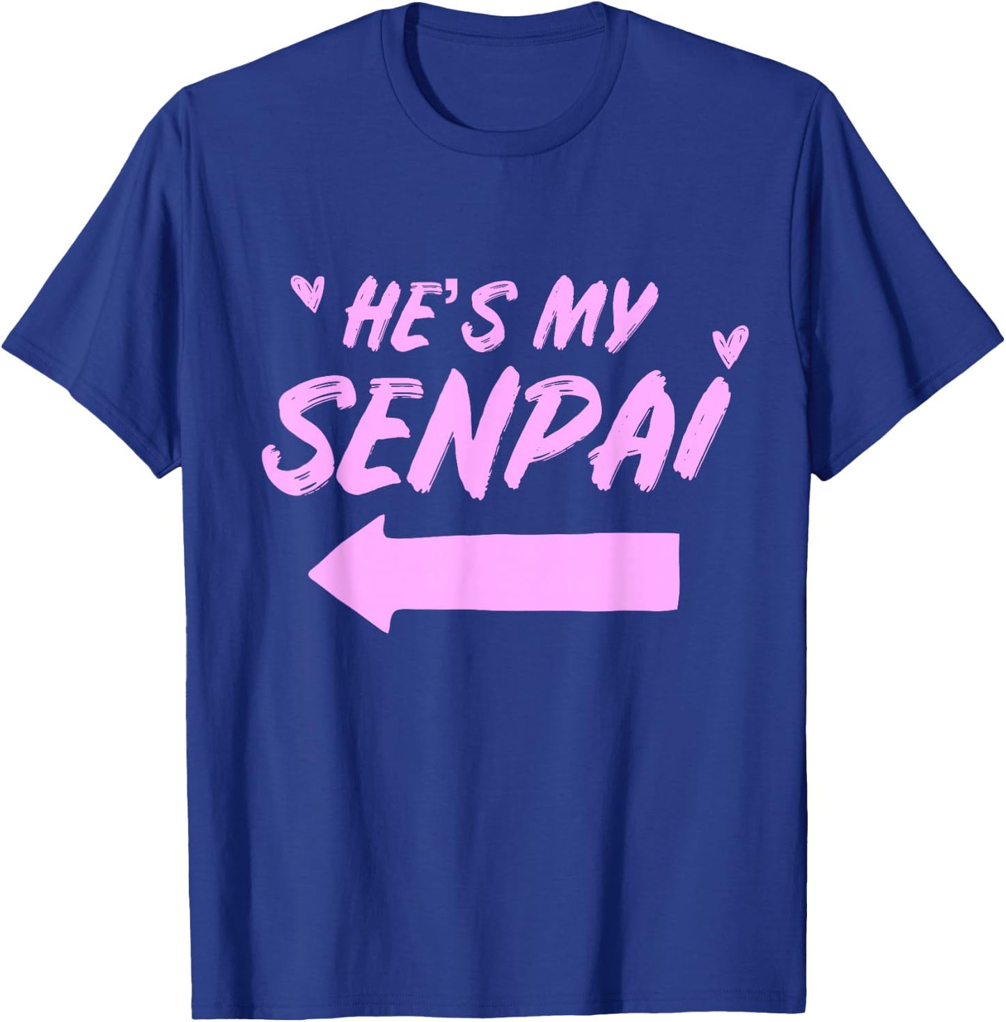 Matching Couples Anime Girlfriend He's My Senpai Shirt T-Shirt - T-Shirt | Royal