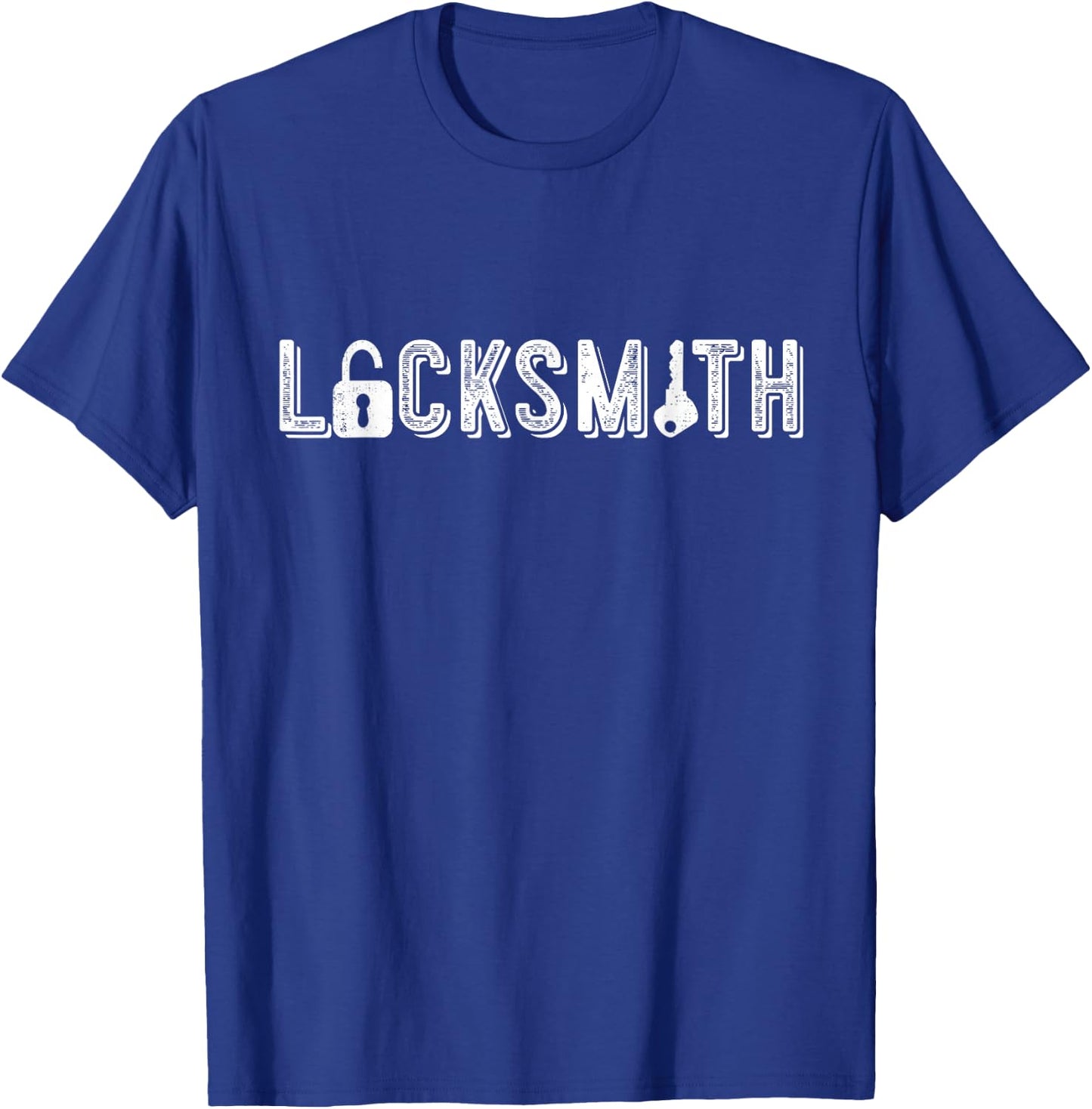 Lock Picking Lock Picker Locksmithing Lock Key Locksmith T-Shirt - T-Shirt | Royal