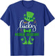 St Patrick's Day Leprechaun I'm a Lucky Medical Assistant T-Shirt - T-Shirt | Royal