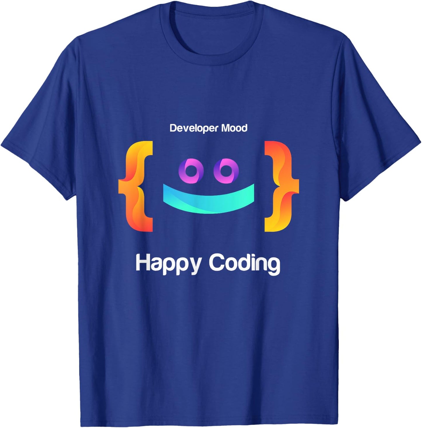 Happy coding, Just a Boy Who Loves Coding Graphic Designs T-Shirt - T-Shirt | Royal