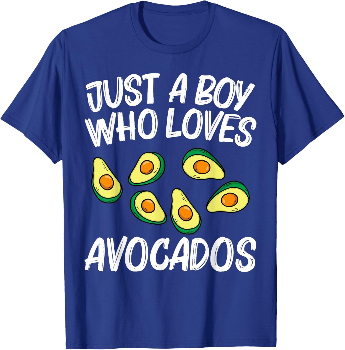 Funny Avocado For Boys Kids Pear Guac Avocados Mexican Fruit T-Shirt - T-Shirt | Royal