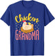 Chicken Grandma Farmer Lady Chickens Farm Animal Hen T-Shirt - T-Shirt | Royal