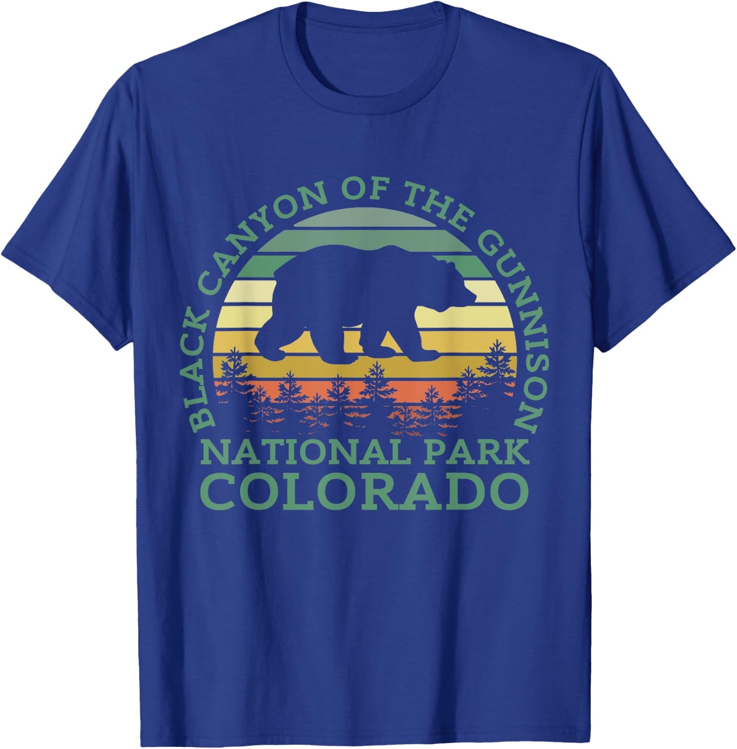 Black Canyon Of The Gunnison National Park T-Shirt - T-Shirt | Royal