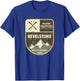 Revelstoke Selkirk Mountains Canada Vintage T-Shirt - T-Shirt | Royal