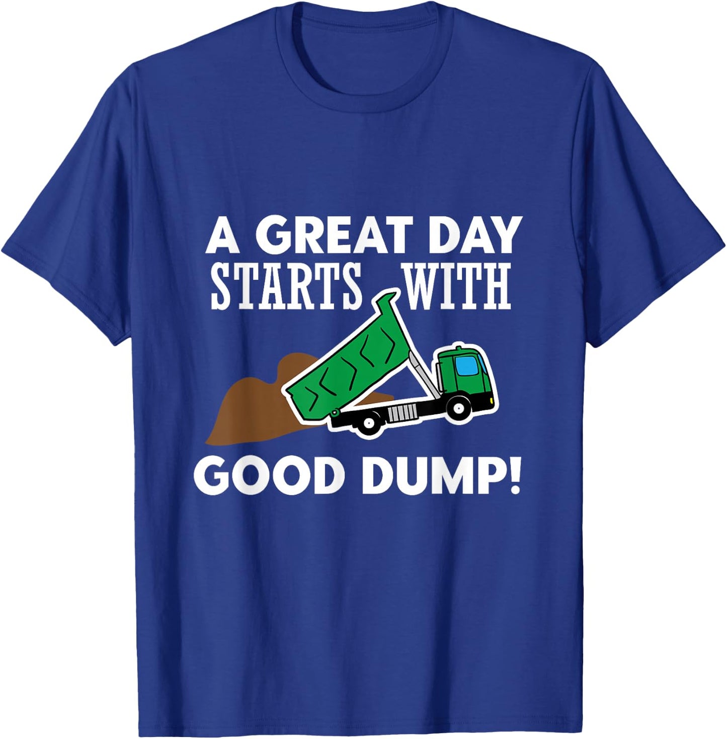 Truck Driver Tipper Driver Professional Driver Tipper T-Shirt - T-Shirt | Royal