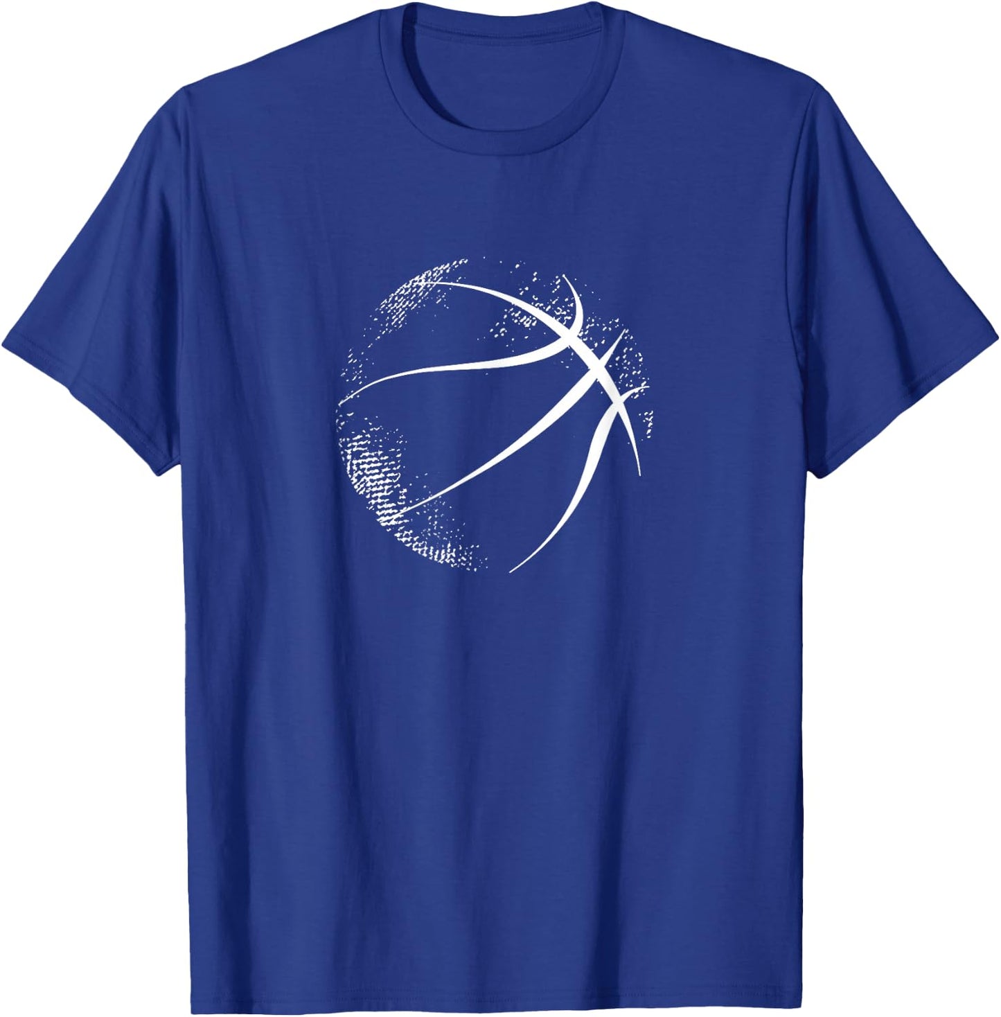 Basketball Silhouette Basketball T-Shirt - T-Shirt | Royal