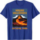 Hawaii Volcanoes National Park Big Island Retro Graphic T-Shirt - T-Shirt | Royal