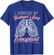 I Survived My Husband's Lung Transplant Organ Donation T-Shirt - T-Shirt | Royal