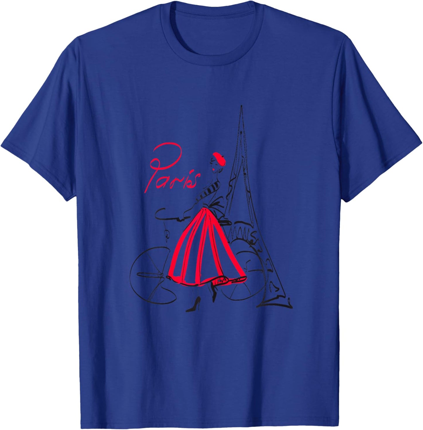 Paris Woman Woman Paris T-Shirt - T-Shirt | Royal