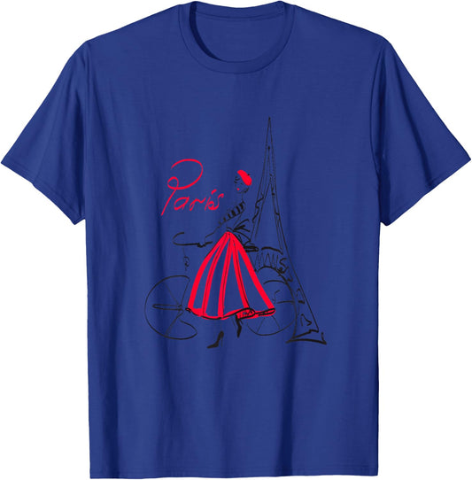 Paris Woman Woman Paris T-Shirt - T-Shirt | Royal