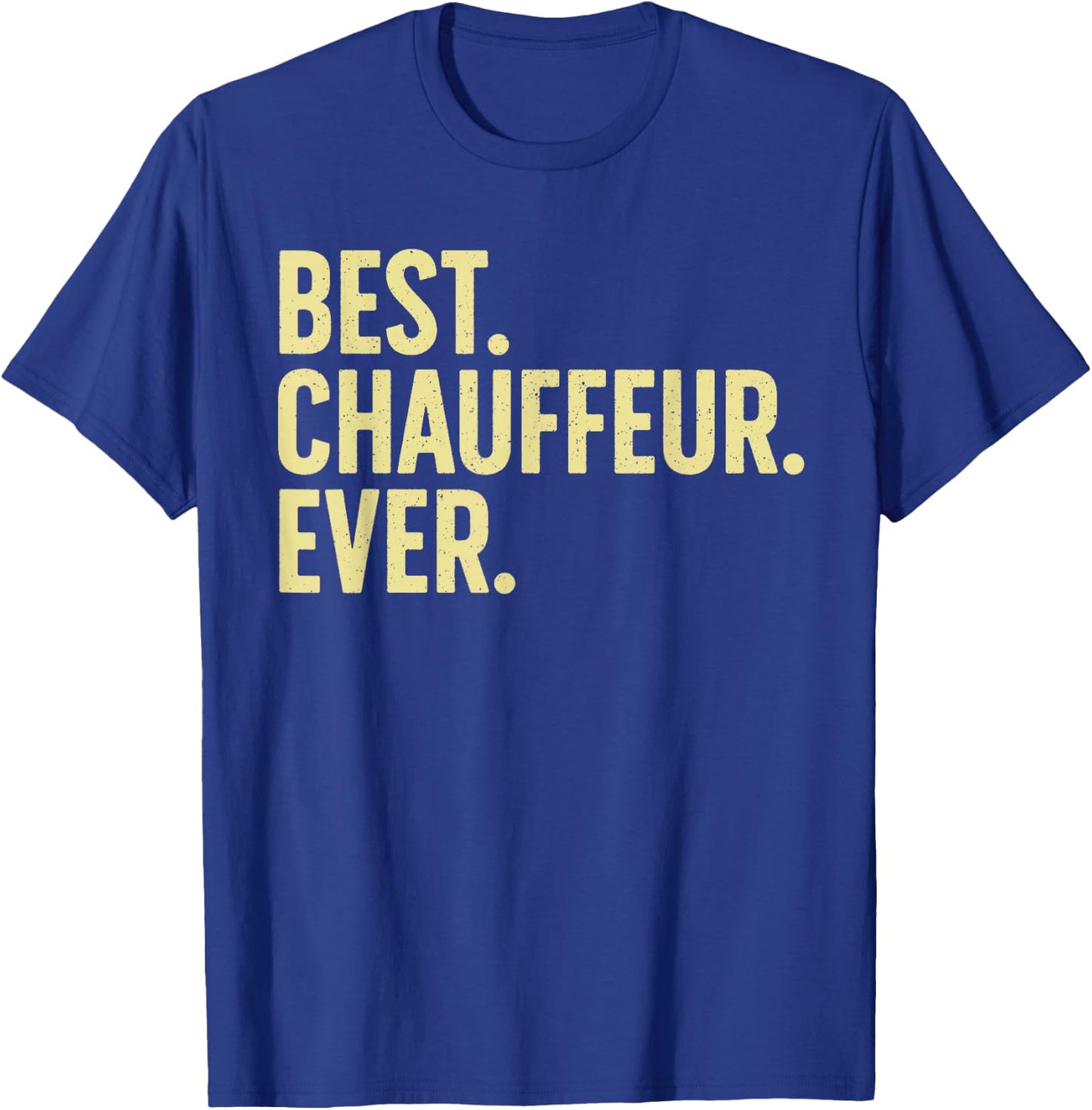 Best Chauffeur Art Women Dad Job Taxi Limo Driver T-Shirt - T-Shirt | Royal