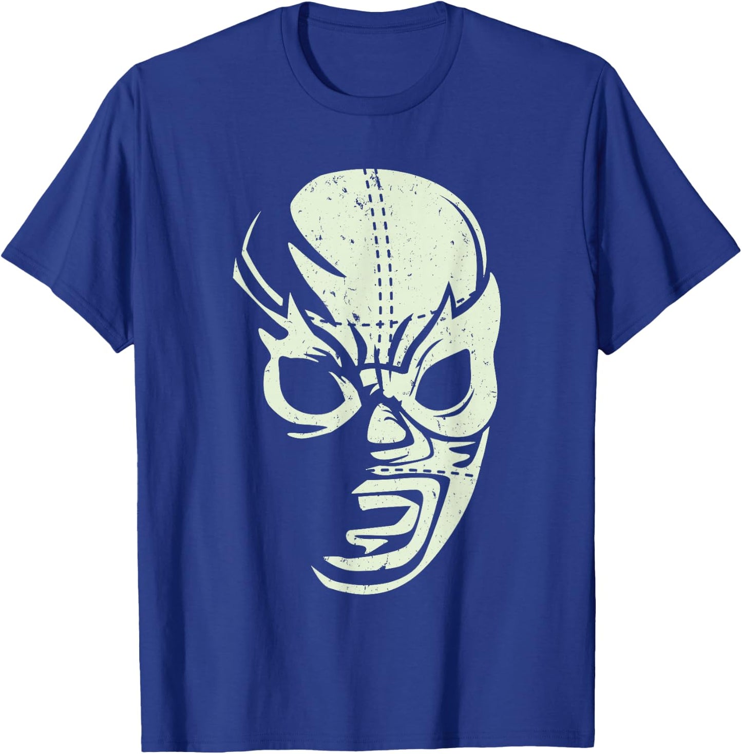 Feel-Ink Lucha Libre Wrestler T-Shirt - T-Shirt | Royal