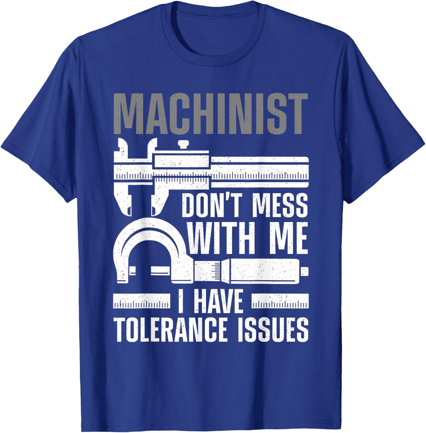 Funny Machinist Art Women Machine Operator Machinist T-Shirt - T-Shirt | Royal