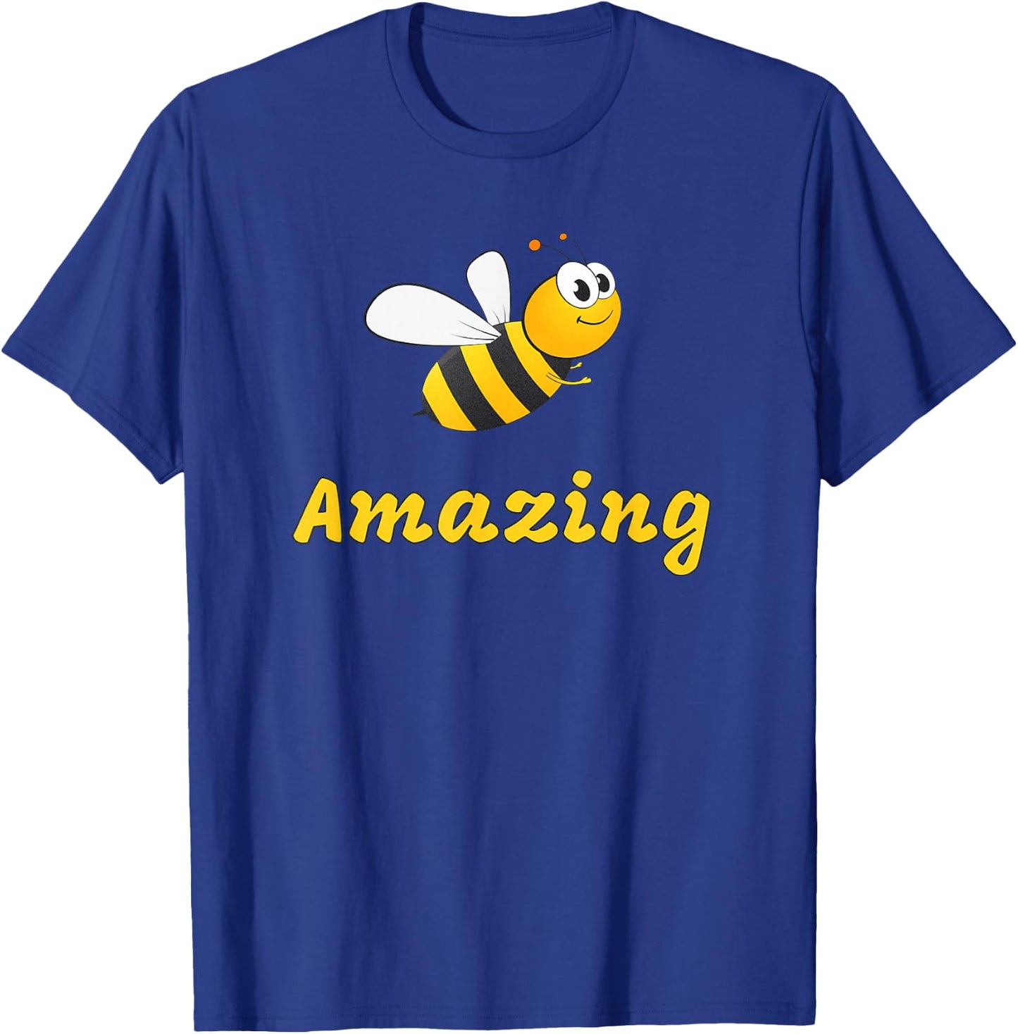 Motivational Inspirational Healthy Quotes Bumble Bee Amazing T-Shirt - T-Shirt | Royal