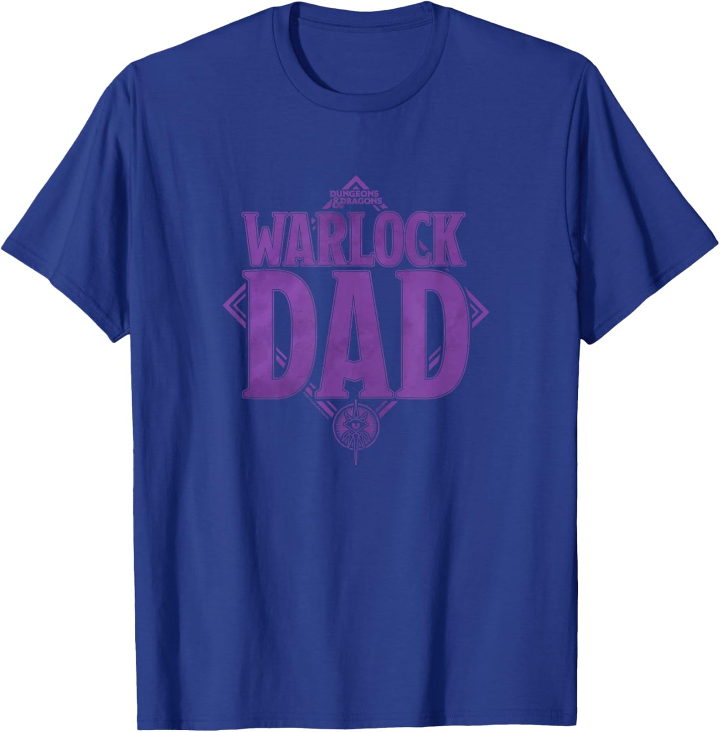 Dungeons & Dragons Dad Warlock T-Shirt - T-Shirt | Royal