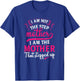 Not the Step Mother Who Stepped Up Stepmom Mothers Day T-Shirt - T-Shirt | Royal