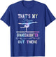 Gymnastics Grandma Thats My Flippin Granddaughter Out There T-Shirt - T-Shirt | Royal