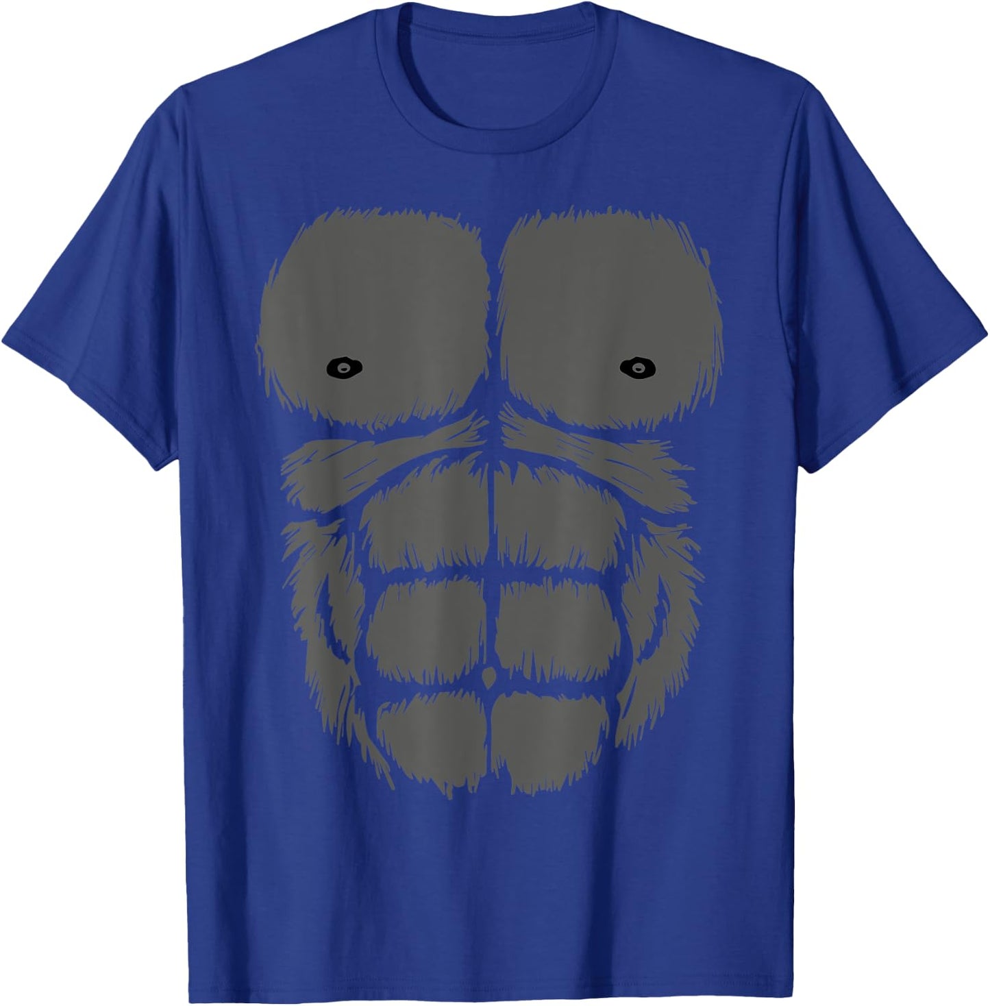 Gorilla Chest Belly Boy Girl Monkey Costume Kids Fancy Dress T-Shirt - T-Shirt | Royal