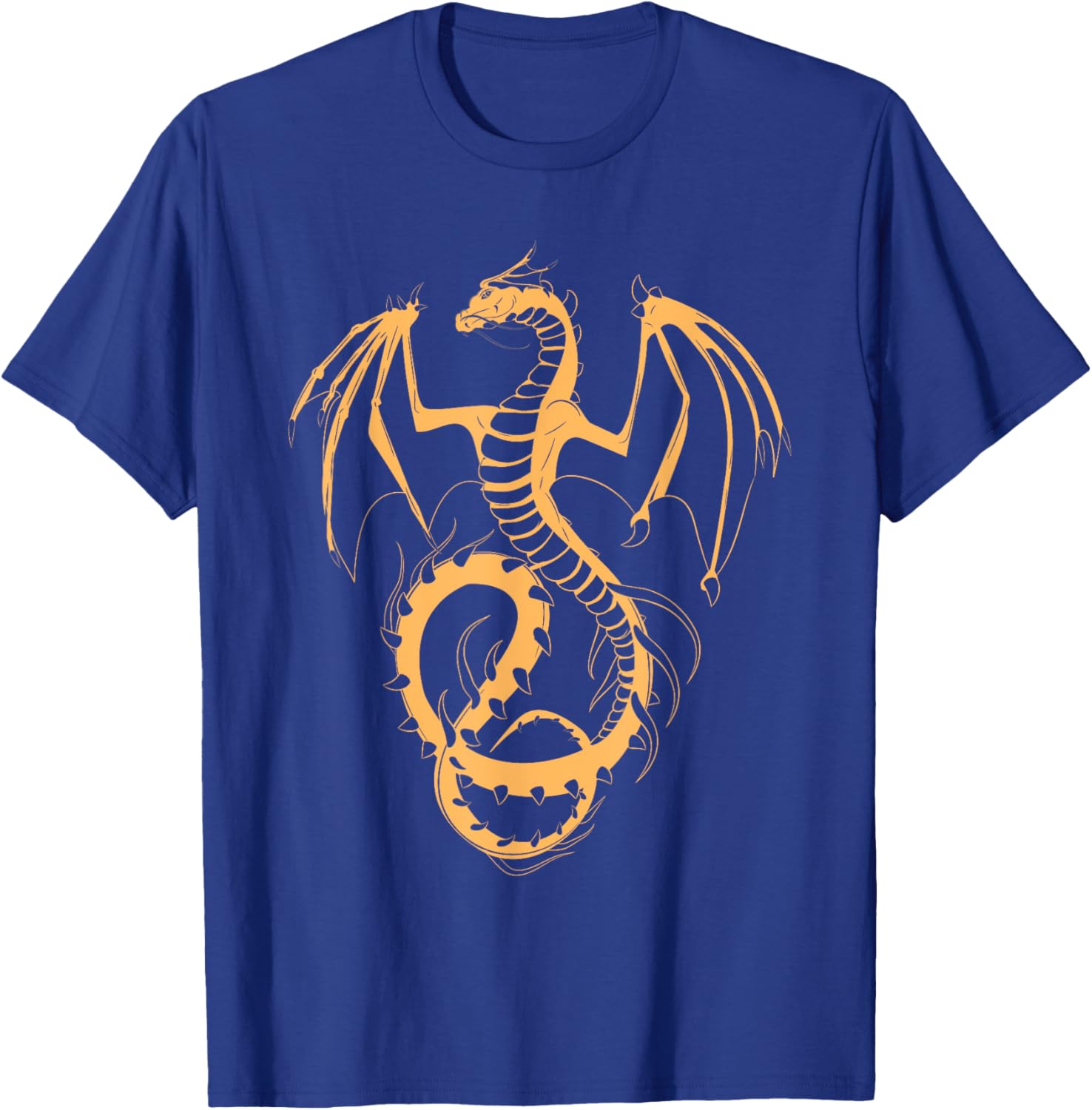 Fire Dragon Dungeon Mythical Creature Dragon T-Shirt - T-Shirt | Royal