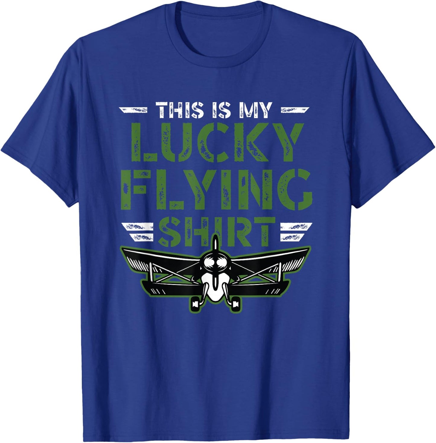 This Is My Lucky Flying T-Shirt - T-Shirt | Royal