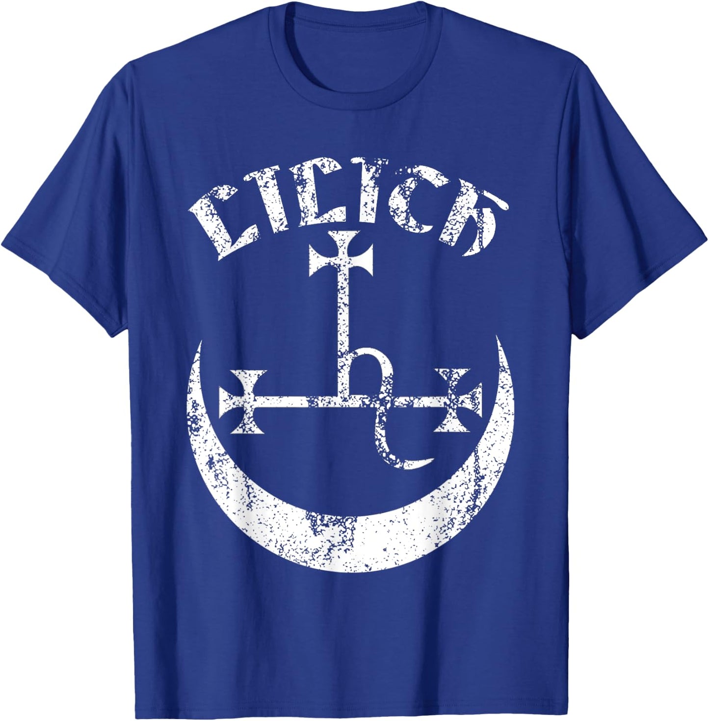 Lilith Moon Devil Black Pagan Samael Witchcraft Occult Goth T-Shirt - T-Shirt | Royal